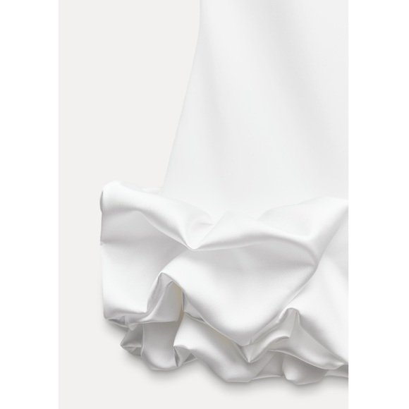 Zara COMBINATION PUFF HEM JUMPSUIT DRESS - Picture 13 of 16